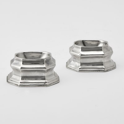 Lot 96 - Pair of George I Sterling Silver Open Salts