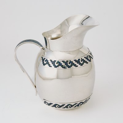 Lot 85 - Mexican Sterling Silver Water Pitcher