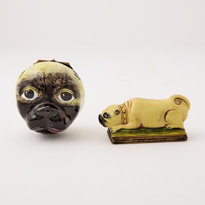 Lot 473 - German Enamel Bonbonnière