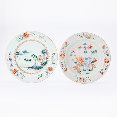 Lot 485 - Two Chinese Export Porcelain Dishes