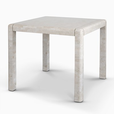 Lot 1072 - Karl Springer for Roger Tesselated Marble Breakfast Table