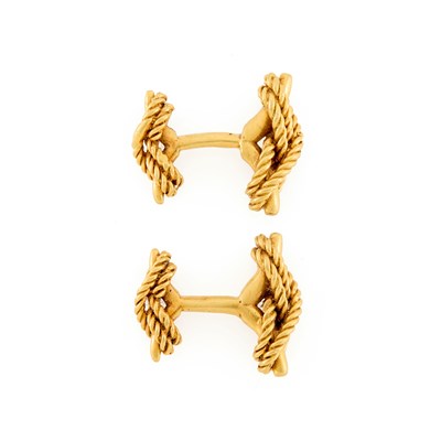 Lot 66 - Pair of Gold Cufflinks