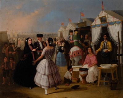 Lot 69 - Attributed to Joaquin Dominguez Becquer
