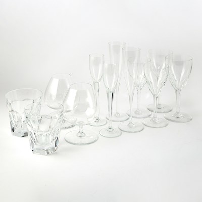 Lot 270 - Group of Baccarat Colorless Glass Stemware