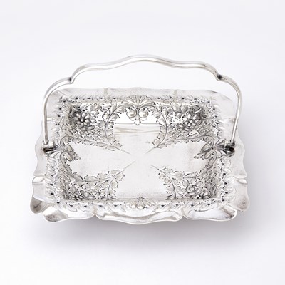 Lot 115 - American Silver-Plated Fruit Basket