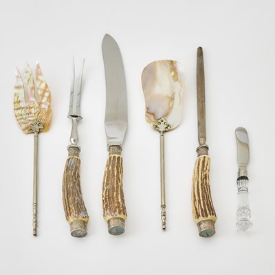 Lot 130 - Group of Serving Utensils