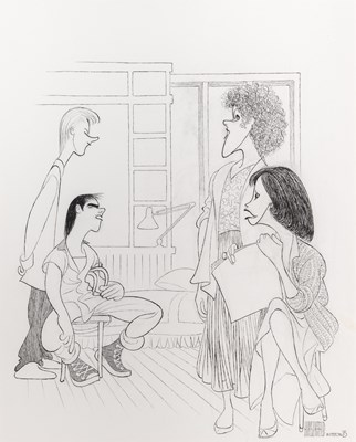 Lot 84 - Al Hirschfeld presents Mary Tyler Moore in Sweet Sue