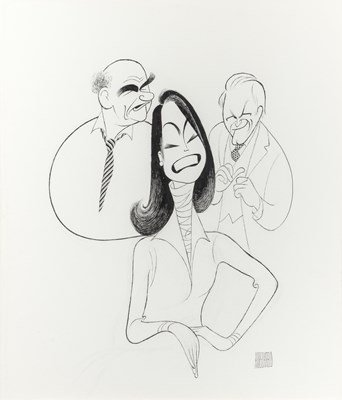 Lot 66 - The Mary Tyler Moore Show by Al Hirschfeld