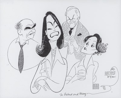 Lot 66 - The Mary Tyler Moore Show by Al Hirschfeld