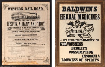 Lot 279 - Two American printed broadsides
