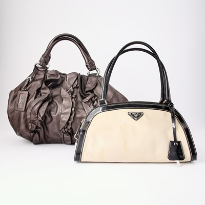 Lot 48 - Two Prada Leather and Nylon Bags