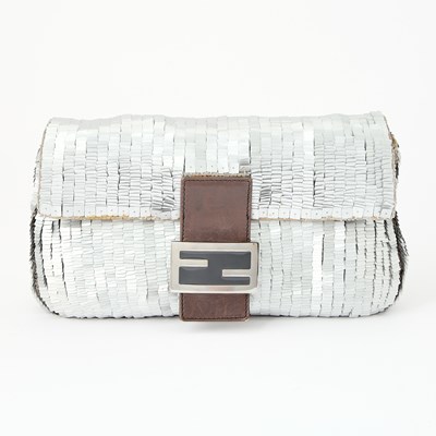 Lot 54 - Fendi Sequin Baguette Clutch