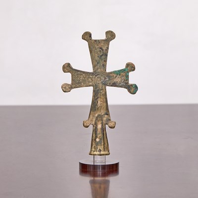 Lot 191 - Byzantine Bronze Processional Cross