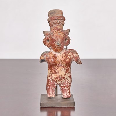 Lot 185 - Jalisco Pottery "Sheep-Face" Standing Female