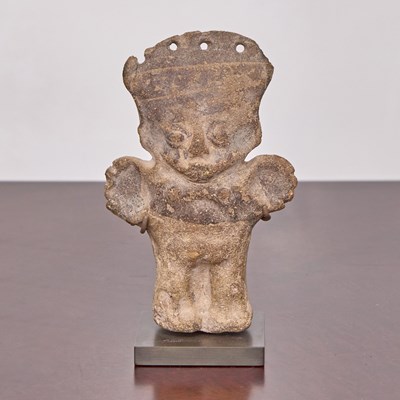 Lot 181 - Chancay Standing Cuchimilco Figure