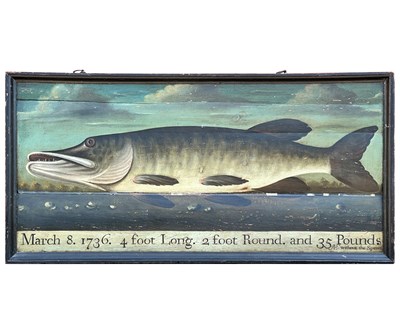 Lot 1191 - Portrait of a Trophy Fish