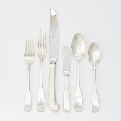 Lot 740 - International Silver Co. Sterling Silver '1810' Pattern Flatware Service