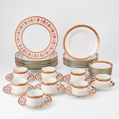 Lot 616 - Assembled Richard Ginori Porcelain Part Dinner Service