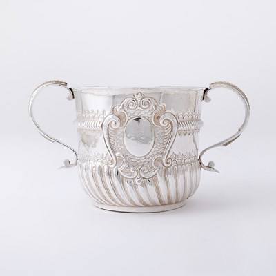 Lot 93 - Queen Anne Sterling Silver Porringer