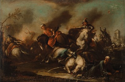 Lot 61 - Attributed to Jacques Courtois