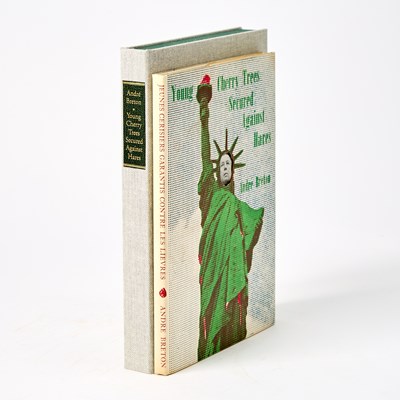 Lot 103 - An uncommonly fine copy of Breton's poems, illustrated by Gorky, with a dust jacket by Duchamp