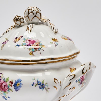Lot 91 - Extensive Spode Porcelain "Dresden Rose" Dinner Service