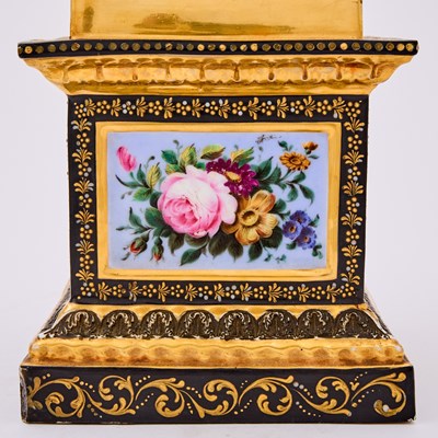 Lot 52 - Paris Porcelain Two-Handled Basket Centerpiece