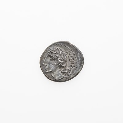 Lot 13 - Social War Coin. c. 90-88 B.C.E. AR Denarius (3.96g., 19mm).