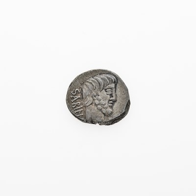 Lot 14 - L. Titurius L.f. Sabinus. c. 89 B.C.E. AR Denarius (3.96g, 18mm).