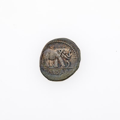 Lot 42 - Julius Caesar. c. 49-48 B.C.E. AR Denarius (3.84g, 19mm).