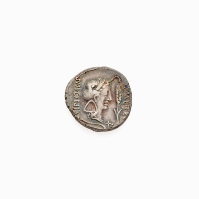 Lot 48 - Q. Caecilius Metellus Pius Scipio, Imperator. c. 47-46 B.C.E. AR Denarius (3.87g, 18mm).