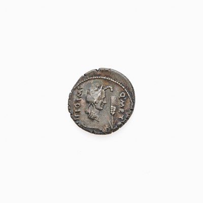 Lot 49 - Q. Caecilius Metellus Pius Scipio, Imperator. c. 47-46 B.C.E. AR Denarius (3.93g, 18mm).