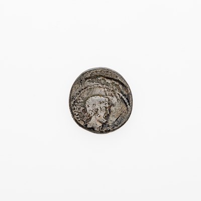 Lot 67 - Mark Antony. c. 42 B.C.E. AR Denarius (3.48g, 17.5mm).