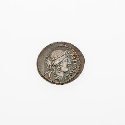 Lot 73 - C. Clodius C. f. Vestalis. c. 41 B.C.E. AR Denarius (3.78g, 20mm).