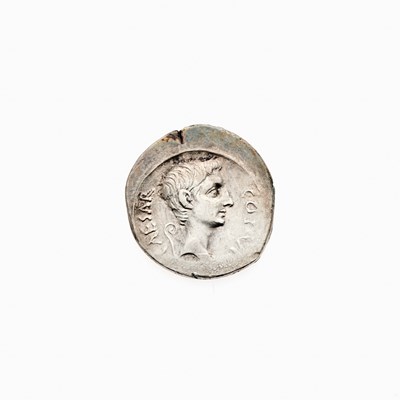 Lot 79 - Octavian. c. 29-27 B.C.E. AR Denarius (3.87g, 21mm).