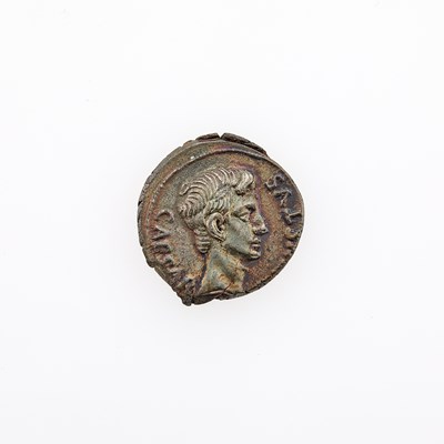 Lot 85 - Augustus. c. 19 B.C.E. AR Denarius (3.76g, 18.5mm).