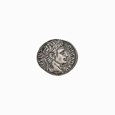Lot 89 - Augustus. c. 18 B.C.E. AR Denarius (3.83g, 19mm).