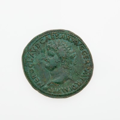 Lot 102 - Nero. c. 65 C.E. AE Sestertius. (27.32g, 36mm).