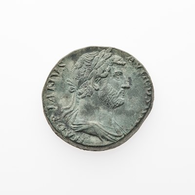 Lot 113 - Hadrian. c. 134-138 C.E. AE Sestertius (25.91g, 30mm).