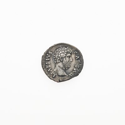 Lot 114 - Aelius, heir of Hadrian. c. 137 C.E. AR Denarius (2.98g, 18mm).