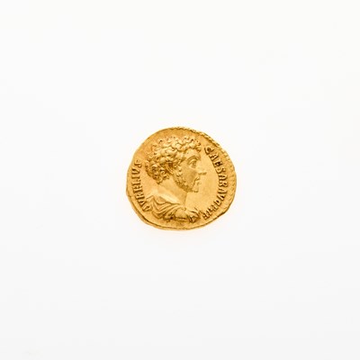 Lot 116 - Marcus Aurelius, Caesar. c. 147-148 C.E. AV Aureus (7.26g, 19mm).