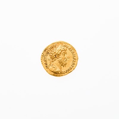 Lot 119 - Marcus Aurelius. c. 168 C.E. AV Aureus (7.26g, 19mm).