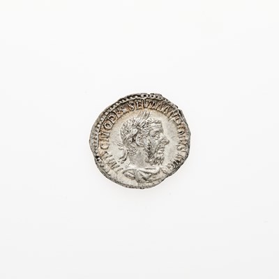 Lot 127 - Macrinus. c. Dec. 217 C.E. AR Denarius, (3.33g, 19mm).