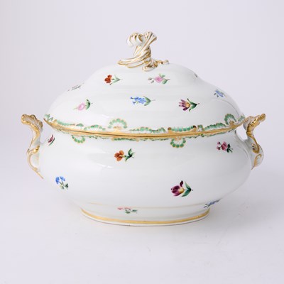 Lot 46 - Assembled Meissen Porcelain Partial Dinner Service