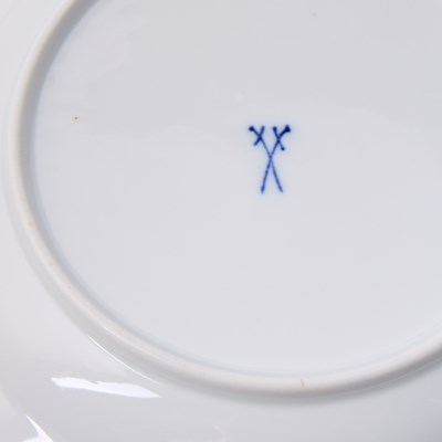 Lot 46 - Assembled Meissen Porcelain Partial Dinner Service