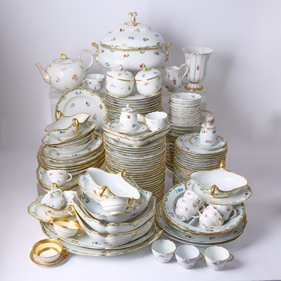 Lot 46 - Assembled Meissen Porcelain Partial Dinner Service