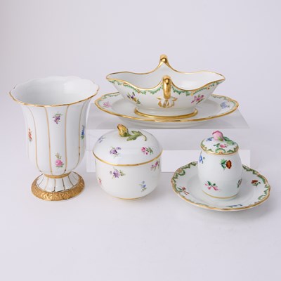 Lot 46 - Assembled Meissen Porcelain Partial Dinner Service