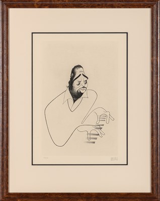 Lot 658 - Duke Ellington by Hirschfeld
