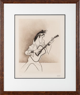 Lot 659 - Hirschfeld presents the King