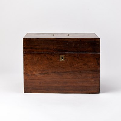 Lot 48 - Victorian Rosewood Cave à Liqueur
